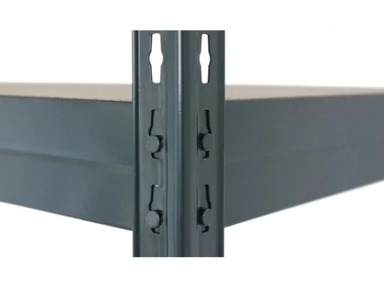 Ar Shelving Schwerlast Steckregal Rivet XL 180cm x 160cm x 60cm 4BAnthrazit FSC®
