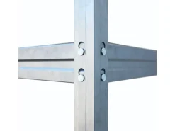 AR Shelving Schwerlast-Steckregal Bullrack Rivet Verzinkt 200 x 100 x 60 cm FSC®