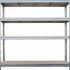 AR-Shelving Bullrack-Rivet Schwerlast-Steckregal 200 x 200 x 60 cm Verzinkt FSC®