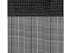 Arsvita Fadenvorhang Fadengardine Gardine Vorhang Prince 300 cm x 250 cm Schwarz