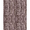Arsvita Flauschvorhang Flauschgardine Vorhang 90 cm x 220 cm Meliert Beige Braun