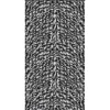 Arsvita Flauschvorhang Flauschgardine Vorhang 140 cm x 200 cm Unistreifen Anthrazit Schwarz