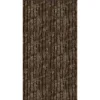 Arsvita Flauschvorhang Flauschgardine Vorhang 90 cm x 220 cm Unistreifen Braun
