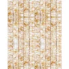 Arsvita Flauschvorhang Flauschgardine Vorhang 90 cm x 200 cm Meliert Beige Weiß