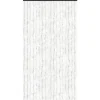 Arsvita Flauschvorhang Flauschgardine Vorhang 140 cm x 220 cm Unistreifen Weiß