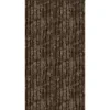 Arsvita Flauschvorhang Flauschgardine Vorhang 140 cm x 220 cm Unistreifen Braun