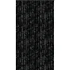 Arsvita Flauschvorhang Flauschgardine Vorhang 140 cm x 220 cm Unistreifen Schwarz