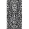 Arsvita Flauschvorhang Flauschgardine Vorhang 56 cm x 185 cm Unistreifen Anthrazit Schwarz
