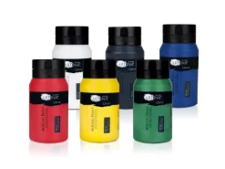Artina Crylic Acrylfarbe 500ml 6tlg