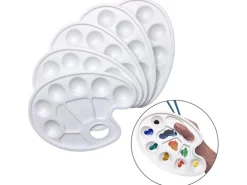 Artina Mischpalette Weiß Kunststoff 5tlg