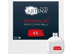 Artina Premium 3D Keilrahmen 90x90cm FSC 4tlg