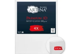 Artina Premium 3D Keilrahmen 18x24cm FSC 4tlg
