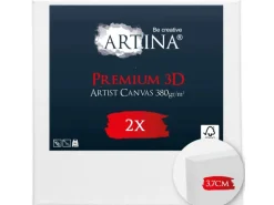 Artina Premium 3D Keilrahmen 40x40cm FSC 2tlg