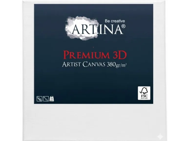 Artina Premium 3D Keilrahmen 25x25cm FSC