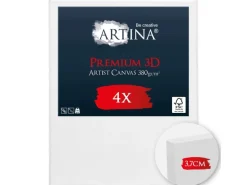 Artina Premium 3D Keilrahmen 80x100cm FSC 4tlg