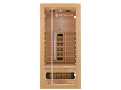Artsauna Infrarotkabine Kiruna90 mit Dual Technologie