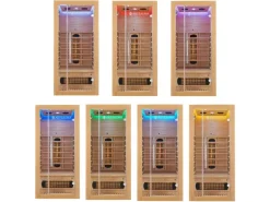 Artsauna Infrarotkabine Kiruna90 mit Dual Technologie