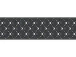 A.S. Création Borte selbstklebend Geometrisch 5 m x 17 cm Schwarz-Grau