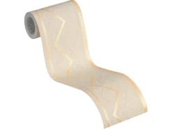 A.S. Création Borte selbstklebend Geometrisch 5 m x 13 cm Beige-Creme