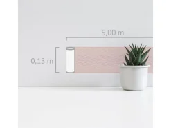 A.S. Création Borte selbstklebend Wellenmuster 5 m x 13 cm Rosa