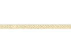 A.S. Création Borte selbstklebend Muster 5 m x 4 cm Gold-Weiß