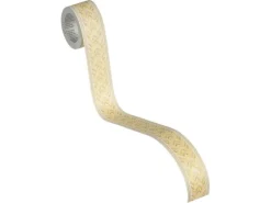 A.S. Création Borte selbstklebend Muster 5 m x 4 cm Gold-Weiß