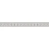A.S. Création Borte selbstklebend Mäander 5 m x 4 cm Grau-Metallic