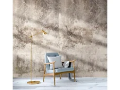 A.S. Création Fototapete Vlies Betonwand Vintage 159 cm x 280 cm Beige-Weiß FSC®