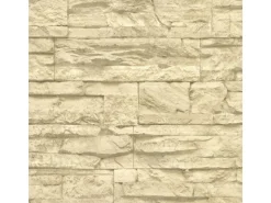A.S. Création Tapete Stein-Optik Beige und Creme-Beige 53 cm x 10,05 m AS-707130