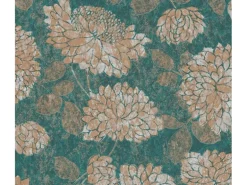 A.S. Création Vliestapete Blumen Grün Gold