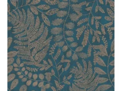 A.S. Création Vliestapete Blätter Blau Gold