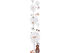 A.S. Création Vliestapete Kinderzimmer Waldtiere Wald Bär Fuchs Bunt Weiß FSC®
