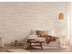 A.S. Création Vliestapete Putzoptik Creme