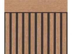 A.S. Création Vliestapete Wallpanel Holz 5 m x 1,06 m Braun