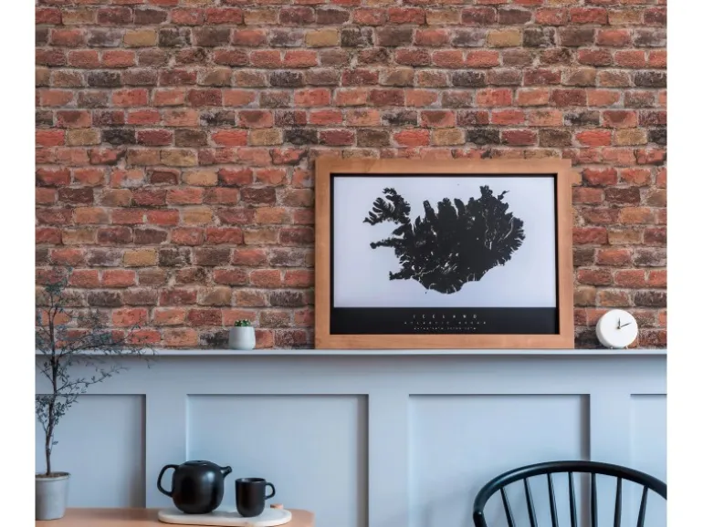 A.S. Création Vliestapete Ziegelsteinmauer Used Look Rot 10,05 m x 0,53 m