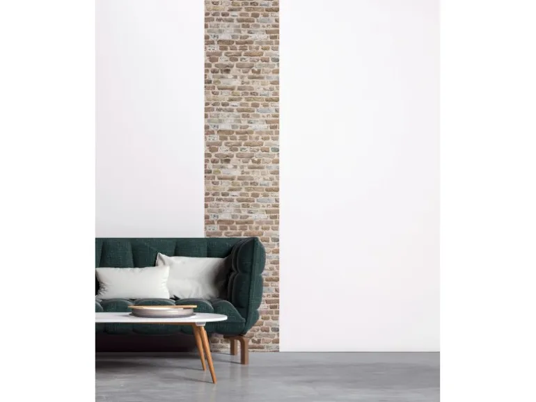 AS Creation Tapete Pop Up Panel Selbstklebend Steine 250 x 52 cm Braun-Grau FSC®
