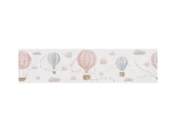A.S. Creation Vlies-Bordüre Ballons 5 m x 0,13 m Beige-Rosa-Blau FSC®