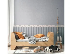 A.S. Creation Vlies-Bordüre Tiere 5 m x 0,13 m Beige-Grau-Blau FSC®
