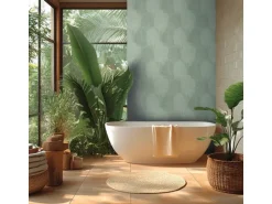 A.S. Creation Vliestapete Floral Blätter 10,05 m x 0,53 m Grün FSC®