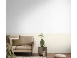 A.S. Creation Vliestapete Wallpanel 5 m x 1,06 m Weiß-Beige FSC®