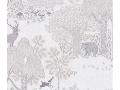 A.S. Creation Vliestapete Waldtiere 10,05 m x 0,53 m Braun-Creme FSC®