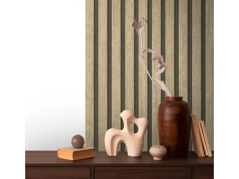 AS-Creation 3D-Panel Pop up Tapete 250 cm x 52 cm Beige-Braun