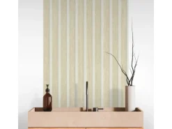 AS-Creation 3D-Panel Pop up Tapete 250 cm x 52 cm Beige-Weiß