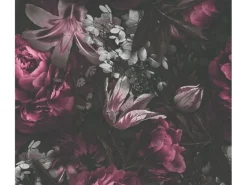 AS-Creation 3D-Panel Pop up Floral 250 cm x 52 cm Schwarz-Lila