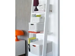 Aufbewahrungsboxen Curver Style 3-er Set Creme S + M + L