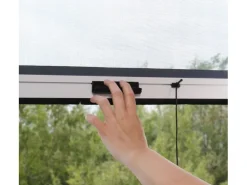 Avosdim Insektenschutzrollo für Fenster Aluminium 100cm x 160cm Weiß