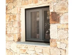 Avosdim Insektenschutzrollo Fenster & Tür Aluminium 125cm x 220cm Schwarz