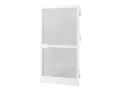 Avosdim Insektenschutztür Aluminium 215cm x 100cm Weiß