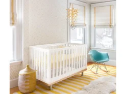 Avosdim Moskitonetz mit Reißverschluss Babybett Universalgröße