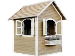 Axi Julia Spielhaus Braun - Weiß 151 x 137 x 175 cm